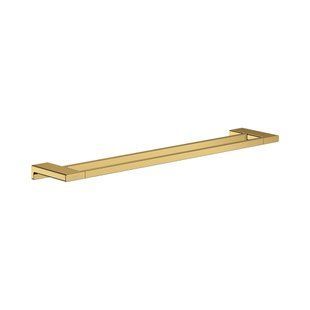 Полотенцедержатель Hansgrohe AddStoris двойной 62,6/64,8x12,4 см, Polished Gold Optic (41743990) 41743990 фото