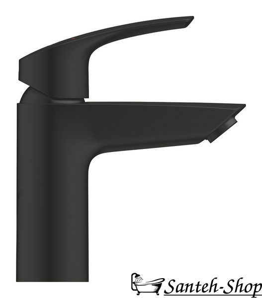 Grohe Eurosmart New S-Size baterie monocomand pentru lavoar, negru mat (324672433) 324672433 foto