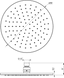 Верхний душ DEANTE CASCADA NAC_D00K, латунь, 250 мм, titanium NAC_D00K фото 2