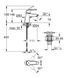 Baterie lavoar Grohe Eurosmart 23968003 S-size crom 23968003 foto 2