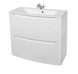 Dulap de baie suspendat AQUARODOS HEADWAY 100 cu lavoar, 520x800x460 mm, alb HEADWAY 100 foto 1