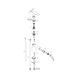 Baterie bideu cu robinet pop-up Hansgrohe Talis E 71720340 71720340 foto 3