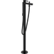 Смеситель для ванны Hansgrohe Finoris напольный, черный матовый (76445670) 76445670 фото 1