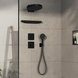 Переключатель Hansgrohe ShowerSelect Comfort Q на 3 функции, Matt Black (15587670) 15587670 фото 4