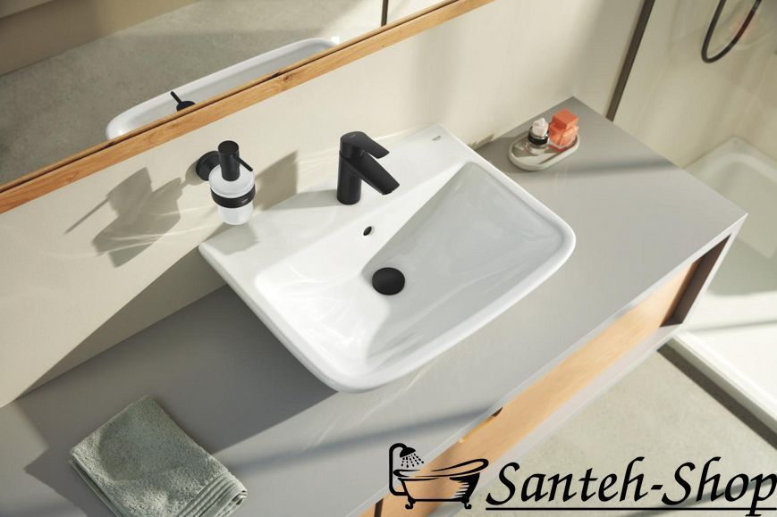 Grohe Eurosmart New S-Size baterie monocomand pentru lavoar, negru mat (324672433) 324672433 foto