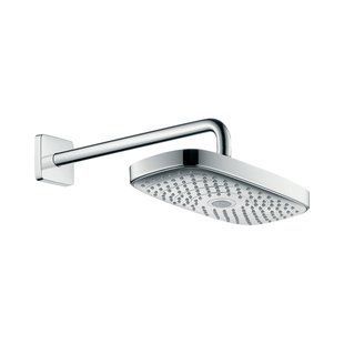 Duș suspendat Hansgrohe Select E 300 2jet cu suport, alb/crom (27385400) 27385400 foto