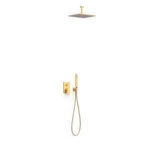 Sistem de duș ascuns PROJECT-TRES cu Rapid-box Matte gold 24K 21128003OM foto