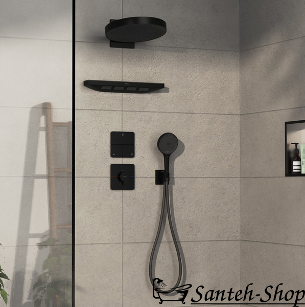 Термостат скрытого монтажа Hansgrohe ShowerSelect Comfort Q HighFlow, Matt Black (15588670) 15588670 фото