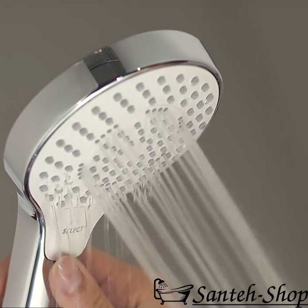 Hansgrohe Croma Select S 280 RainAir 1jet Showerpipe Sistem de duș pentru baie cu termostat, crom (26792000) 26792000 foto