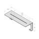 Raft plutitor pentru duș DASKE GROHYS SH/GR-1185G-A Adhesive SH/GR-1185G-A foto 3