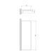 Полка для ванной комнаты OMNIRES MP60931GR brushed graphite MP60931CR фото 2