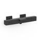 Termostat de baie Tres OVER-WALL 19017406NM negru 19017406NM foto 1