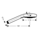 Duș de m&acirc;nă Hansgrohe 26810400 Croma 110 Select E Multi HS alb/crom 26810400 foto 2