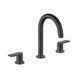 Baterie pentru chiuvetă cu 3 orificii Hansgrohe Vernis Shape cu deșeuri pop-up, negru mat (71563670) 71563670 foto 1