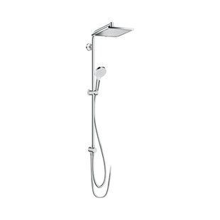 Душевая система Hansgrohe Crometta E Showerpipe 240 1jet EcoSmart Reno 9л/мин, хром (27289000) 27289000 фото