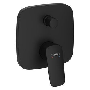 Смеситель Hansgrohe Logis скрытого монтажа ванна/душ, верхняя часть, Matt Black (71405670) 71405670 фото
