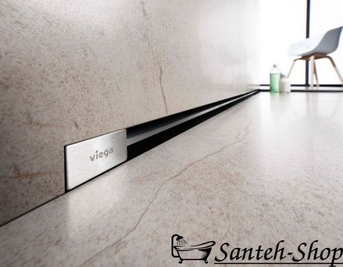 Inserție de design VIEGA ADVANTIX VARIO 736569 pentru canal de duș 736569 foto