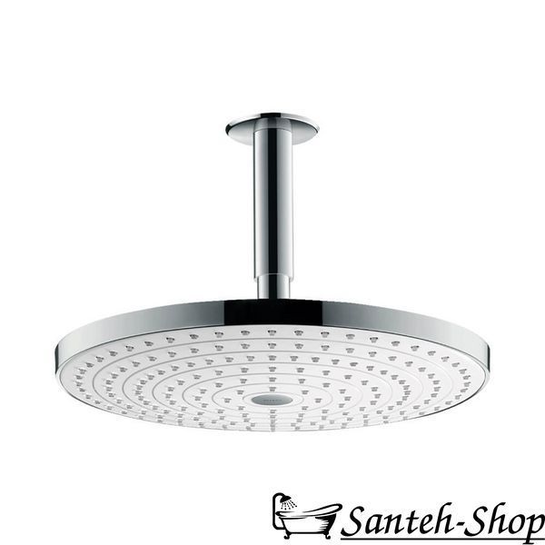 Duș suspendat Hansgrohe Raindance Select S 300 2jet, alb/crom (27337400) 27337400 foto