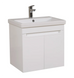 Dulap de baie suspendat AQUARODOS OMEGA 60 cu lavoar, 580x600x450 cm, alb OMEGA 60 foto 5