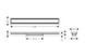 Scurgere de duș Hansgrohe RainDrain Original 60 cm, oțel inoxidabil periat (56196800) 56196800 foto 6