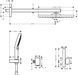 Душевой комплект Hansgrohe Raindance E/ShowerSelect E 7в1, matt black (27939670) 27939670 фото 3