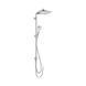 Душевая система Hansgrohe Crometta E Showerpipe 240 1jet EcoSmart Reno 9л/мин, хром (27289000) 27289000 фото 1