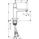 Baterie lavoar 110 Metropol Hansgrohe 32571000 113023447951 foto 6