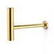 Sifon TRES pentru lavoar cu robinet de fund Gold 24K 16110342OR foto 1