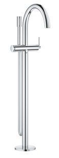 Baterie de cada GROHE Atrio 32653003, montată pe podea, exterior, crom 32653003 foto