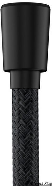 Furtun de duș Hansgrohe Designflex 1,6 m, negru mat (28260670) 28260670 foto