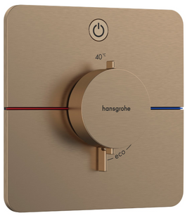 Термостат скрытого монтажа Hansgrohe ShowerSelect Comfort Q на 1 функцию, Brushed Bronze (15581140) 15581140 фото