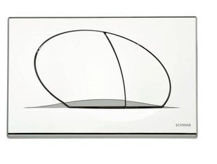 Buton de scurgere&nbsp;SCHWAB OVATE DUO 257422 crom 257422 foto