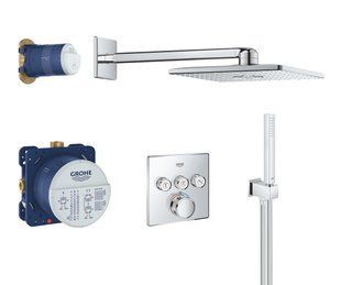 Sistem de duș GROHE Grohtherm SmartControl 34706000 cu termostat de duș crom 34706000 foto