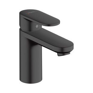 Baterie de lavoar Hansgrohe Vernis Blend 100 cu sifon, negru mat (71551670) 71551670 foto