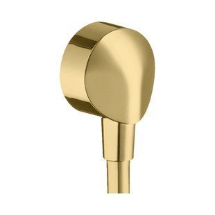 Шланговое подсоединение Hansgrohe Fixfit E Polished Gold Optic 27454990 фото
