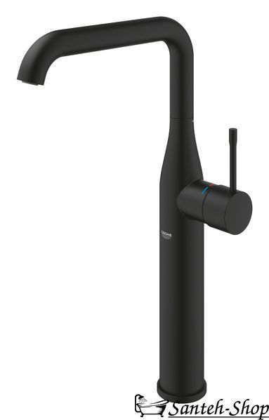 Grohe Essence Nou baterie pentru chiuvetă mărime XL, negru mat (24170KF1) 24170KF1 foto