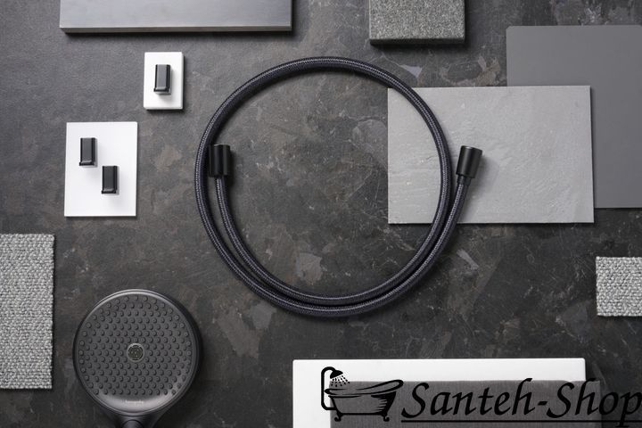 Шланг для душа Hansgrohe Designflex 1,6м, Matt Black (28260670) 28260670 фото