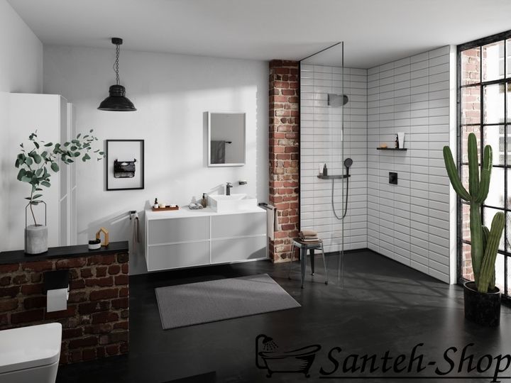 Шланг для душа Hansgrohe Designflex 1,6м, Matt Black (28260670) 28260670 фото