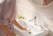 Baterie pentru chiuvetă Hansgrohe Rebris S cu set de scurgere, crom 72510000 72513000 foto 3