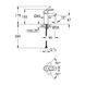 Baterie lavoar monocomandă GROHE BAULOOP 23337000 foto 2