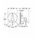 Внешняя часть смесителя для ванны GROHE Essence 24092001 24092001 фото 2