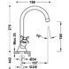 TRES-CLASIC Baterie lavoar Bronze 24210901LV foto 2