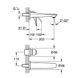 Exteriorul bateriei pentru chiuvetă GROHE Eurostyle 19571003 19571003 foto 2