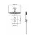 Sistem de dus VOLLE SISTEMA R 1585.090101 montaj ascuns crom 1585.090101 foto 2
