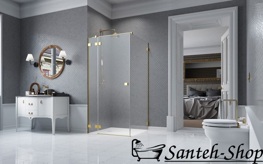 Душевая кабина Radaway ESSENZA PRO GOLD KDJ 10097090-09-01L + 10098090-01-01 10097090-09-01L + 10098090-01-01 фото