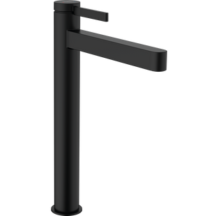 Baterie de lavoar Hansgrohe Finoris 260 cu garnitură de apăsare, negru mat (76070670) 76070670 foto
