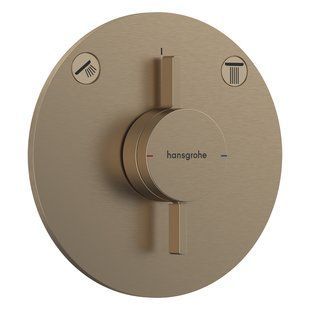 Смеситель Hansgrohe DuoTurn S 75418140 для душа скрытого монтажа&nbsp;бронза 75418140 фото