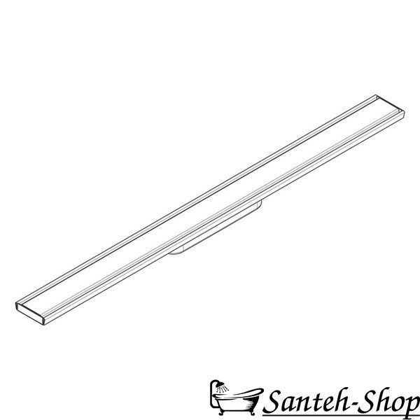 Scurgere de duș Hansgrohe RainDrain Original 80 cm, oțel inoxidabil periat (56198800) 56198800 foto