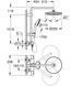 Sistem de duș Grohe Tempesta System 250, montat pe perete cu termostat, negru mat (266702431) 266702431 foto 10
