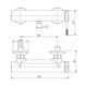 Baterie duș Imprese BRENTA ZMK081906080 &icirc;n nichel periat ZMK081906080 foto 2